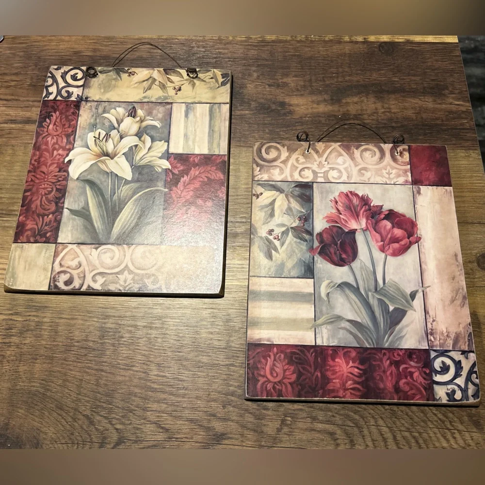 Custom Floral Wall Art